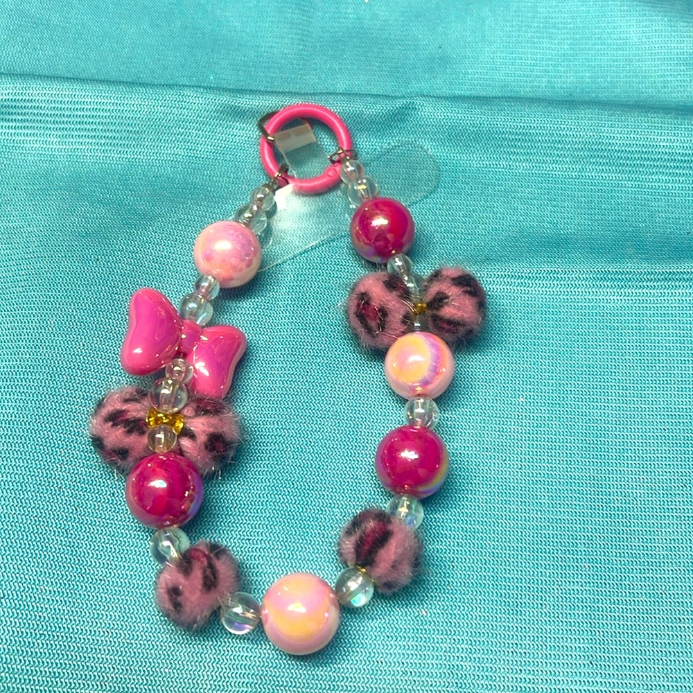 BLING Cell Phone Wristlet *comes With Plastic Piece to Attach To Your Phone